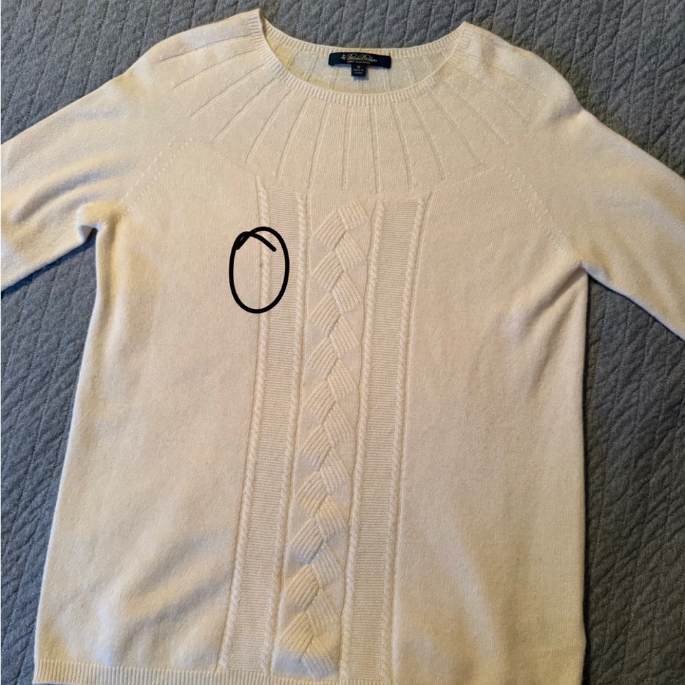Brooks Brothers Pure Cashmere Sweater - Picture 7 of 8